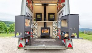 ESSE stove trailer display